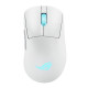 ASUS ROG Keris II Origin WHT, Mano destra, Ottico, RF Wireless + Bluetooth + USB Type-A, 42000 DPI,