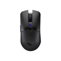 ASUS TUF Gaming M4 - Mouse - per destrorsi e per sinistrorsi - 6 pulsanti - senza fili - 2.4 GHz, Bl
