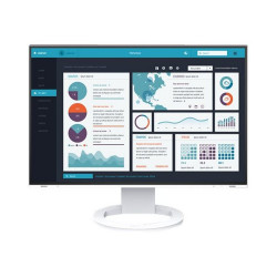 EIZO FlexScan EV2495-WT - Con FlexStand - monitor a LED - 24.1" - 1920 x 1200 - IPS - 350 cd/m² - 1000:1 - 5 ms - HDMI, Display