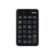 Hamlet XKPADUBK - Tastierino numerico - USB - nero